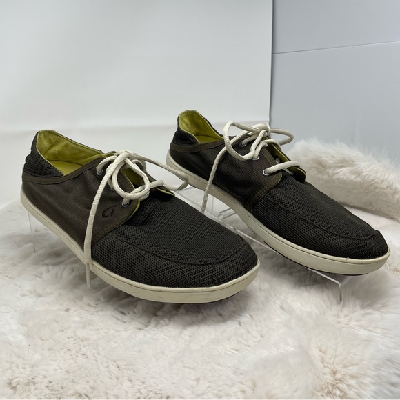 Olukai Nohea Lace Up Mesh Men's Size 8 - Picture 2 of 10
